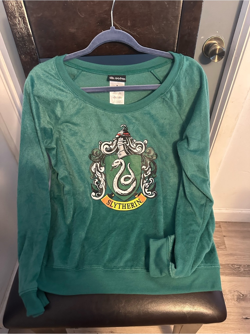 Slytherin Green Crewneck Sweatshirt for Women